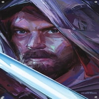 Междузвездни войни: Оби-Уан Кеноби-Портрет на Портрет на Obi-Wan с бутални щифтове, 14.725 22.375