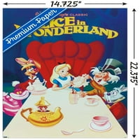 Disney Alice in Wonderland - 70 -та годишнина за стенен плакат, 14.725 22.375