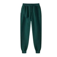зелена мъжка рокля панталони мъже и жени есен и зима свободно време Плътен цвят панталони панталони
