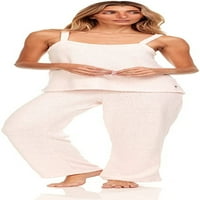 Дамски потник и размита пижама панталони, комплект от 2 части