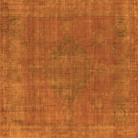 Ahgly Company вътрешен правоъгълник ориенталски оранжеви килими за индустриална зона, 2 '4'
