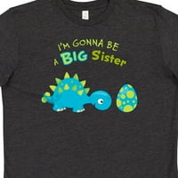 Мастически щастлив динозавър бъдеща тениска на голяма сестра