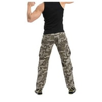 Skpabo Мъжки армия Camo Combat Work Cargo Pants Мултичър-джобни ежедневни панталони памучни тактически военни камуфлажни панталони