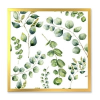 Дизайнарт' зелени клонки от евкалипт ' традиционен Арт Принт