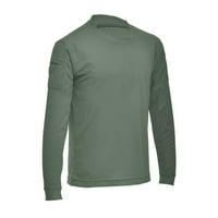 Масивна цветна блуза кръгла шия модни върхове с къс ръкав тениска за мъже ежедневни плюс размер пот-абсорбиращи дрехи за мъжки летни ризи зелени XL