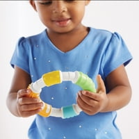 Криви на Guidecraft Crippies - Set, STEM Soft Grip Magnetic Building играчка за малки деца