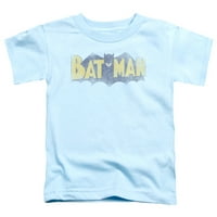 Batman - Vintage Logo - риза с къси ръкави с малко дете - 2T