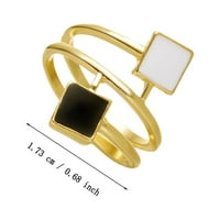 zttd модни пръстени за жени парти пръстени пръстени женски подаръци за бижута неръждаема стомана