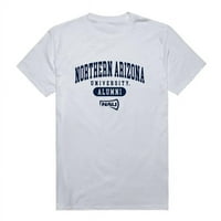 Тениска на възпитаници на университета в Северна Аризона - White_2, голям
