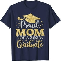 Дървена мама старша горда мама на клас дипломирана тениска