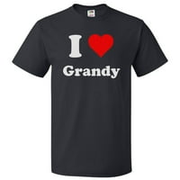 Heart Grandy тениска - обичам Grandy Tee Gift