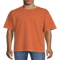 Без граници мъжки и големи мъжки Извънгабаритни Тениски, 2-пакет