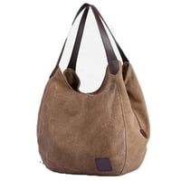 Платно чанта за рамо за жени голям капацитет пътуване Кросбоди чанти