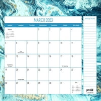 - Месец бюро-мрамор граница дизайн граница-откъснете лист календар-с писалка + предавка