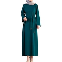 Рокли за жени с молитвени рокли с дълги ръкави за жени, готови да носят хиджаби за жени в лека тежест