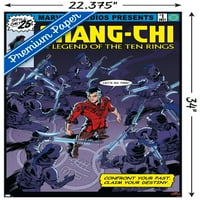 Marvel Shang -Chi и легендата за десетте пръстена - нека направим този афиш за стена, 22.375 34