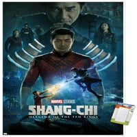 Marvel Shang -Chi и легендата за десетте пръстена - официален плакат за стена с един лист, 14.725 22.375