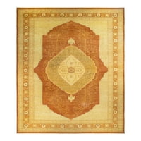 Mogul, единствен по рода си килим за ръчно изкопаване-кафяв, 12 '5 17' 9