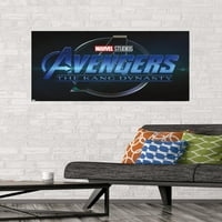 Marvel Avengers: Династията Кан - плакат за стена на лого, 22.375 34
