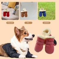 Shulemin Pet Dog Shoes предотвратяват студена мека единствена модна маратонка за домашни любимци