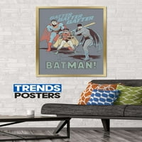 Комикси - Батман - Робин - Супермен - плакат за стена на тестото, 22.375 34